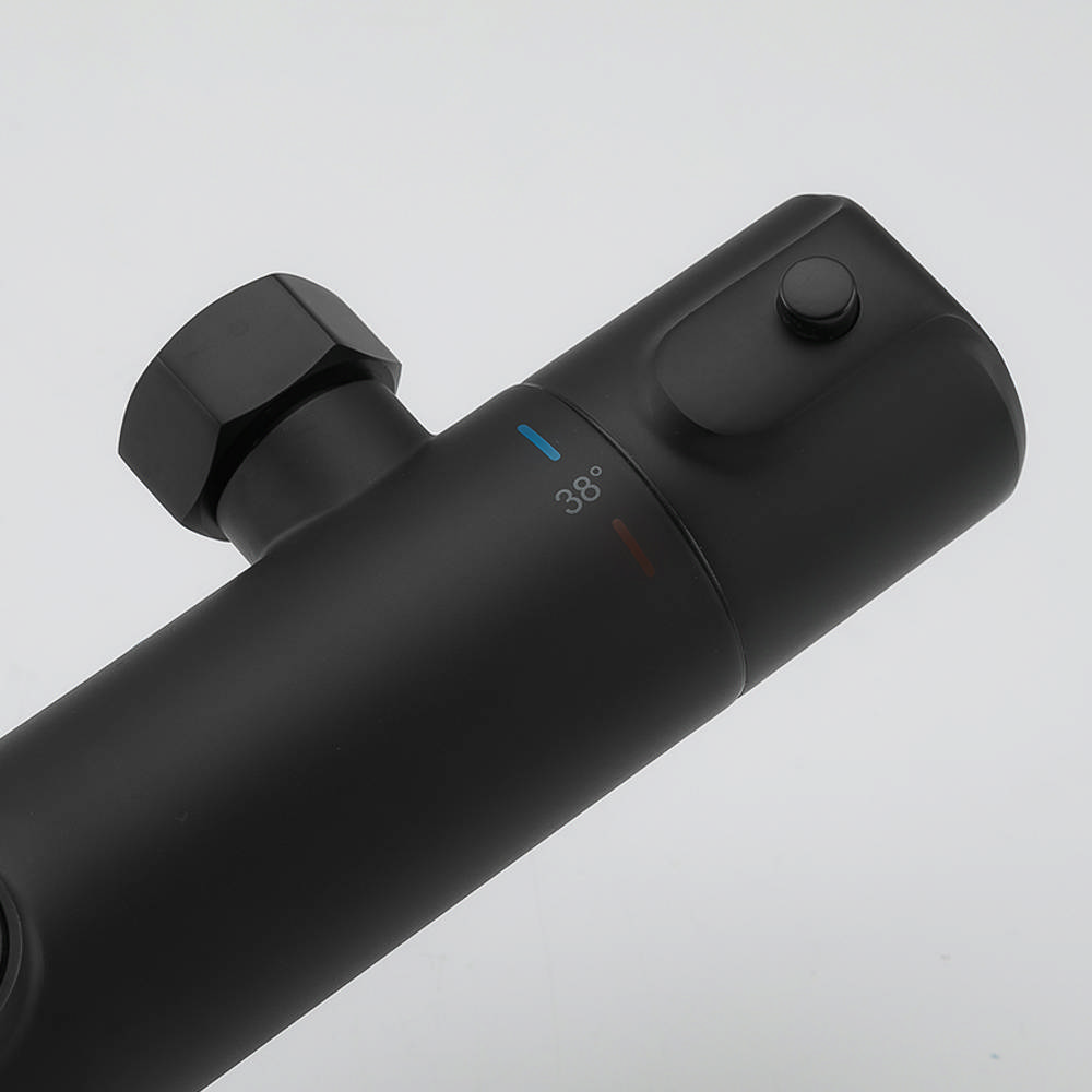 G2490-6 Душевая система Gappo G90 черный с термостатом — изображение 5